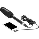 Saramonic SR-XLR35 XLR Female to 3.5mm TRS Microphone Adapter Cable for DSLR Cameras & Smartphones (10')