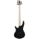 Ibanez K5BKF Fieldy Signature Series 5-String - Bass électrique avec 3 groupes Eq - Black Flat