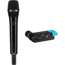 Sennheiser AVX-835 SET-4 Système de microphone à main cardioïde sans fil pour appareil photo numérique (1,9 GHz) 