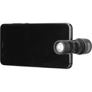 Saramonic SMARTMIC Microphone directionnel compact avec prise USB Type-C pour appareils mobiles Android