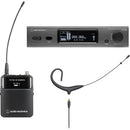 Audio-Technica ATW-3211/892x 3000 Series Wireless Omni Earset Microphone System - Black, DE2: 470 to 530 MHz