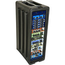 SKB 1SKB-R3S 3U Roto Roto Shallow Rack avec rails en acier