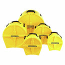 Hardcase Hprockfus3y 5 pièces Rock / Fusion3 Drum Case (jaune)