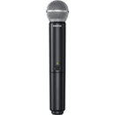 Shure BLX288 / SM58 Système de microphone à main sans fil à double canal avec capsules SM58 (H10: 542 à 572 MHz)