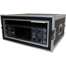 ProX T-4RSP Flight Case antichoc pour amplificateur ATA (profondeur 20", 4 RU)