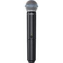 Shure BLX288/B58-J11 Système de microphone portable sans fil double canal avec capsules Beta 58A (J11 : 596 à 616 MH)
