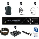 Williams AV FM 557-24 PRO D Large-Area Dual FM/Wi-Fi Assist Listen Syst:24 FM R37N R/Dante In/Coax Cable