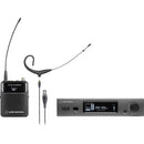 Audio-Technica ATW3211N-892x-DE2 3000 Series Network Wireless Omni Earset Microphone System - Red One Music