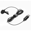 Saramonic LAVMICRO Omnidirectional USB Lavalier Microphone (6.5' Cable)