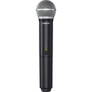 Shure BLX2/PG58-H11 Émetteur de microphone portable sans fil avec capsule PG58 (H11 : 572 à 596 MHz)