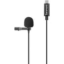 Saramonic LAVMICRO Microphone cravate omnidirectionnel avec connecteur USB Type-C pour appareils Android (câble de 6,5')