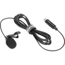 Saramonic LAVMICRO-U3-OP Lavalier Microphone w/ Type-C Connector for DJI OSMO Pocket