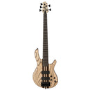Cort A5-ULTRA-ASH-CASE-ENB 5-String Bass w/ Fishman Pickups & Case - Etched Natural Black