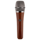 Telefunken M80 Microphone dynamique supercardioïde portable personnalisé (corps cerise, grille chromée)