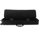 Gator Gk-88-Slxl Semi-Rigid Keyboard Case - 88-Key Slim Xtra Long - Red One Music