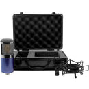MXL REVELATION MINI FET Large-Diaphragm Cardioid Condenser Microphone (Blue/Chrome)