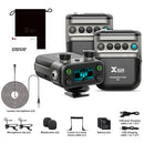Xvive Audio XVIVE-U5ST2 2-Person Camera-Mount Digital Wireless Omni Lavalier Microphone System for Cameras - 2.4 GHz