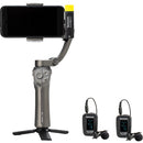 Saramonic BLINK500PRO-B6 Système de microphone omni-cravate numérique sans fil pour 2 personnes pour appareils USB Type-C (2,4 GHz)