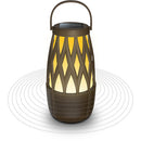 ION TAHITI Solar Lantern-Style Outdoor Illuminated Bluetooth Speakers - Pair