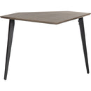 Gator Frameworks GFW-ELITEDESKCRNR-BRN Elite Series Furniture Desk Corner Section (Dark Walnut)