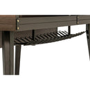 Gator Frameworks GFW-ELITEDESK-BRN Bureau principal de la série Elite Furniture (marron noyer foncé)