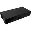 Odyssey FZGS12CDJWXD2BL Flight-case cercueil extra profond avec plateforme coulissante pour table de mixage DJ 12" et deux lecteurs multimédia grand format (tout noir)