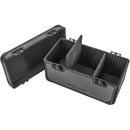 Odyssey KROM Mallette utilitaire pour 120 disques vinyles 7" (noir sur gris)