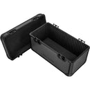 Odyssey KROM Mallette utilitaire pour 120 disques vinyles 7" (noir sur gris)