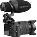Saramonic PROVIDEO Microphone canon pour appareils photo reflex numériques et smartphones