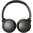 Écouteurs supra-auriculaires sans fil grand public ATH-S220BT d'Audio-Technica - Noir