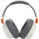Casque supra-auriculaire sans fil pour enfants JBL JR 460NC à réduction de bruit (blanc)