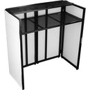 Cabine multimédia Odyssey DJ avec support pour téléviseur/moniteur à écran plat - 46"