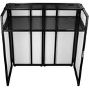 Cabine multimédia Odyssey DJ avec support pour téléviseur/moniteur à écran plat - 46"