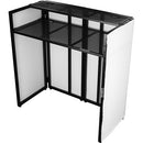 Cabine multimédia Odyssey DJ avec support pour téléviseur/moniteur à écran plat - 46"