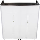 Cabine multimédia Odyssey DJ avec support pour téléviseur/moniteur à écran plat - 46"