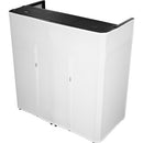 Cabine multimédia Odyssey DJ avec support pour téléviseur/moniteur à écran plat - 46"