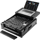 Odyssey FZGSDJMV10BL Pioneer DJM-V10 ATA Flight Case avec plateforme Glide pour ordinateur portable (Noir)