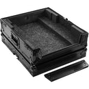 Odyssey FZDJMV10BL Black Label Flight Case pour table de mixage Pioneer DJM-V10 (noir sur noir)