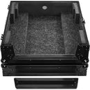 Odyssey FZDJMV10BL Black Label Flight Case pour table de mixage Pioneer DJM-V10 (noir sur noir)
