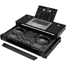 Odyssey FZGSDDJFLX6BL Black Label Glide Style Flight Case pour contrôleur Pioneer DDJ-FLX6 (tout noir)