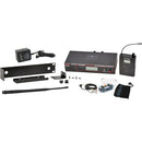 Galaxy Audio AS-1206 Système de moniteur personnel sans fil personnel avec 1 récepteur et EB6 Écouteurs (D: 584 à 607 MHz)