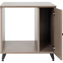 Gator Frameworks GFW-ELITESIDECAR-GRY Frameworks Elite Series Furniture Sidecar Rack Cabinet (Driftwood Gray)