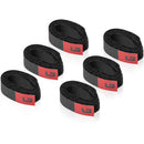 Gator Frameworks GFW-ID-CTCABLEWRAP-6PK Hook-and-Loop Cable Management Wraps (6-Pack)