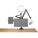 Gator Frameworks GFW-STREAMSTAND Frameworks Content Creation Desk Mount
