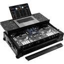 Odyssey FZGSRANEONEBLCW Black Label Glide-Style Case pour RANE ONE avec roues (tout noir)