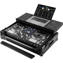Odyssey FZGSRANEONEBLCW Black Label Glide-Style Case pour RANE ONE avec roues (tout noir)