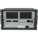 SKB 1SKB-R6S 6U ROTO ROTO SALLE RACK AVEC RAILS D'ACIER