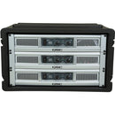 SKB 1SKB-R6S 6U ROTO ROTO SALLE RACK AVEC RAILS D'ACIER