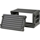 SKB 1SKB-R6S 6U ROTO ROTO SALLE RACK AVEC RAILS D'ACIER
