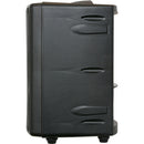 Galaxy Audio TQ8X Traveler Quest 150W Système PA rechargeable portable avec un casque et récepteur sans fil résistant à l'eau EVO-E - 8 "